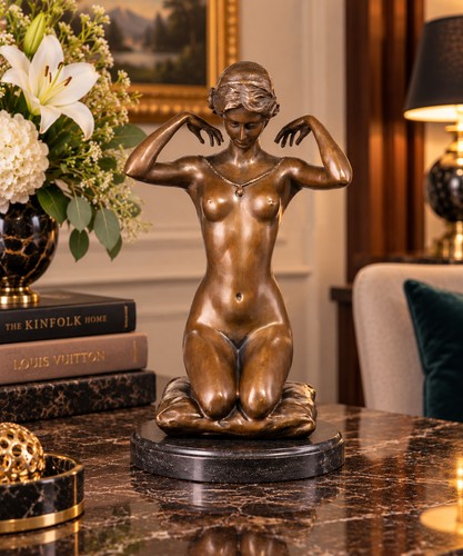 Bronze skulptur weiblicher - skulptur, akt