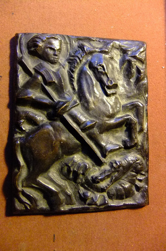 Altes relief ikone hl - -, "hl