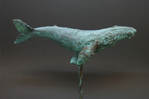 Bronzefigur buckelwal - 'buckelwal,
