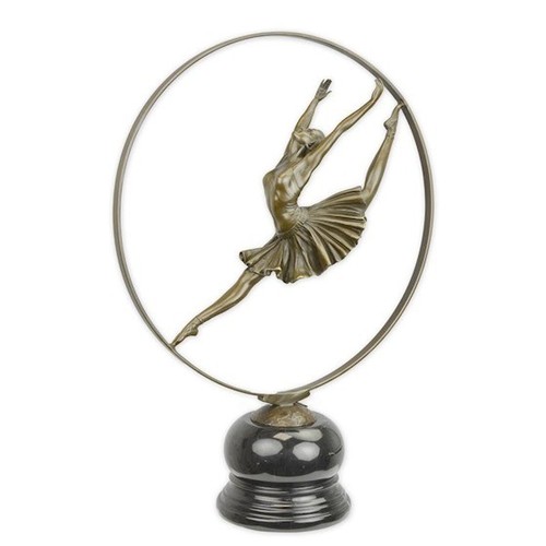 Bronzefigur tänzerin - bronzefigur, im