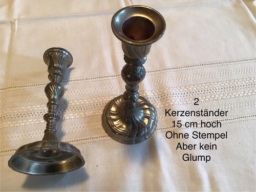 Kerzenständer aus zinn - 95, %