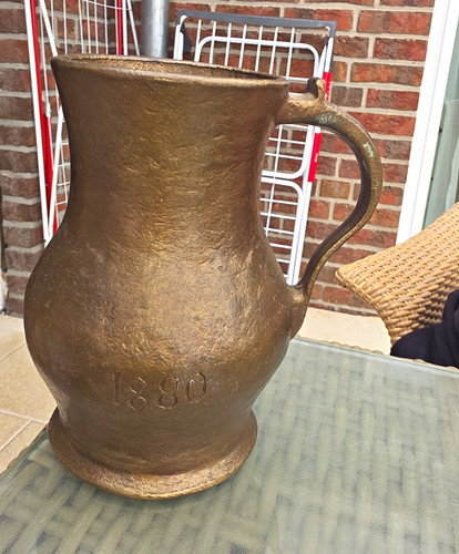 Messing bronze 1880 - krug, &