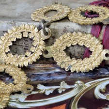 5 antike wohl Bronzeteile, 