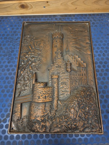 Kupfer relief bild - kupfer,