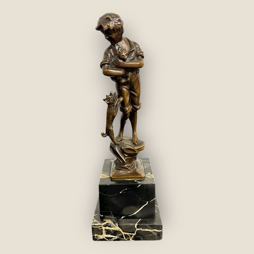 Bronze figur lange - bronze,
