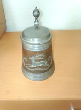 Daubenkrug Zinn Deckel