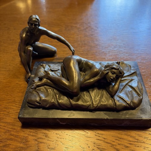 Bronze skulptur zach liebendes - zach,