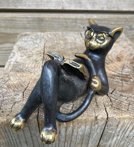 13cm bronze metall - metall, figur