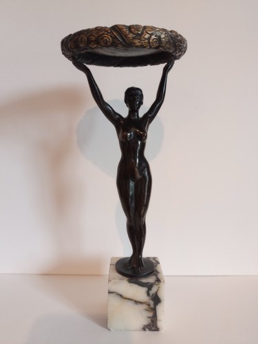 Konfekthalter bronceplastik - konfekthalter,