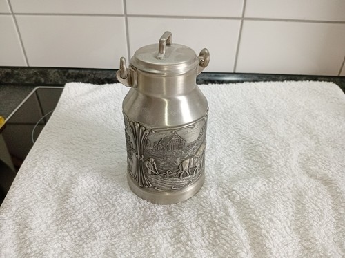 Milchkanne vintage zinn - milchkanne, vintage,