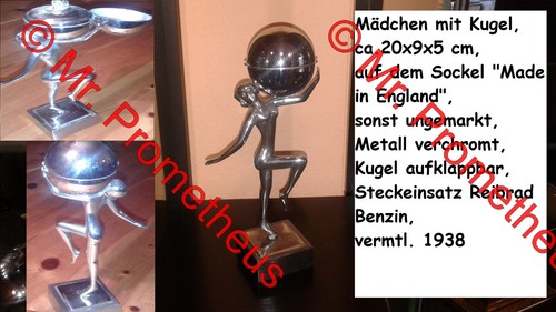 Skulptur art déco mädchen - art,