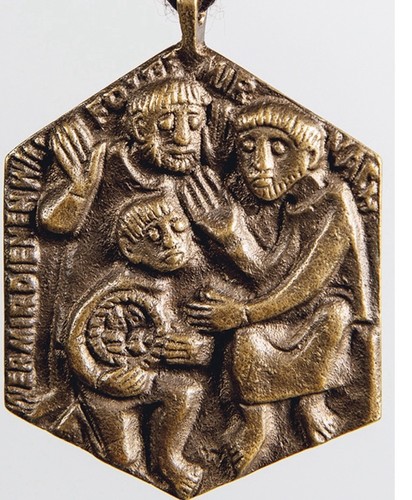 Ministrantenplakette aus