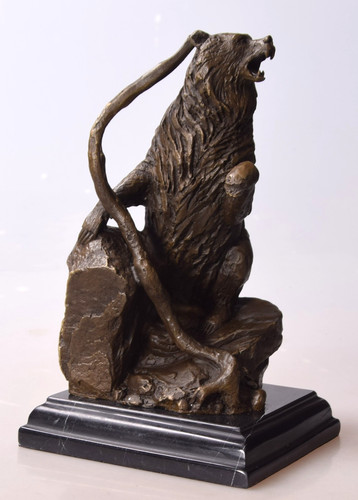 Bronzeskulptur stehender - bronzeskulptur, "stehender