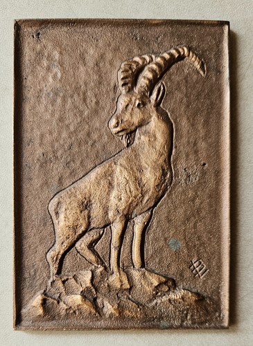 Bronze bild relief richard - relief,