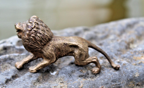 Kleine bronze skulptur - bronze,