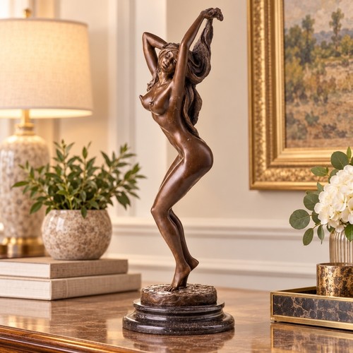 Bronze skulptur nackte frau - skulptur,