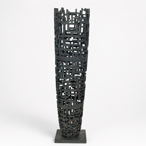 Bronze vase skulptur bao - skulptur,