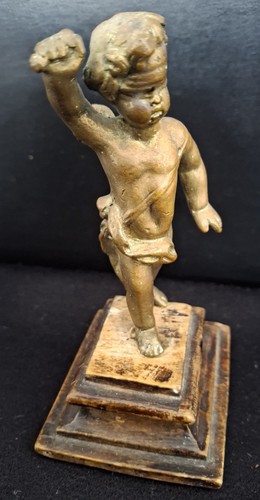 Antike skulptur bronze putte - antike,