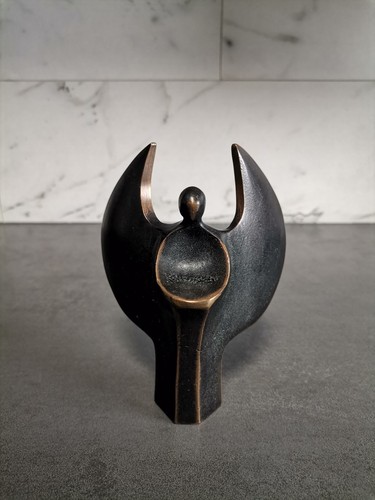 Bronze skulptur engel mid - skulptur,