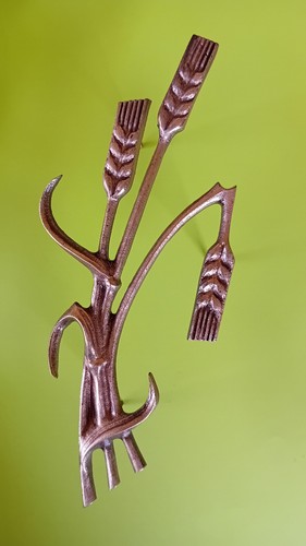 Bronzeauflage urnengrab - bronzeauflage,