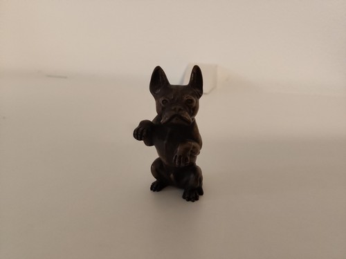 Antiker bronze hund wiener - antiker, hund,wiener