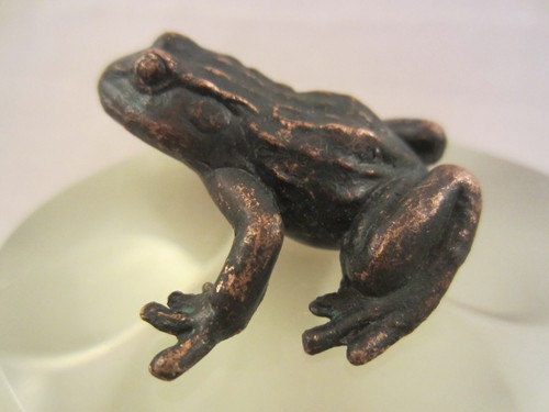 Kleiner laub frosch figur - kleiner,
