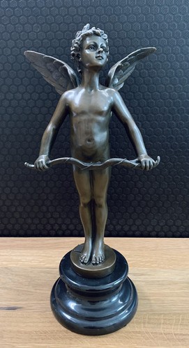 Bronzefigur engel cm - bronzefigur,