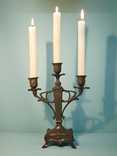 Jugendstil kerzenleuchter - jugendstil,