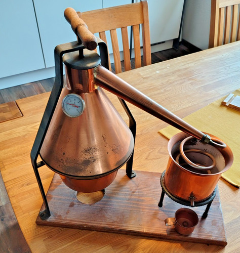 Kleindistille aus kupfer antik - kupfer,