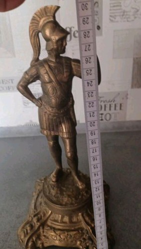 Messing figur krieger soldat - messing, krieger/soldat