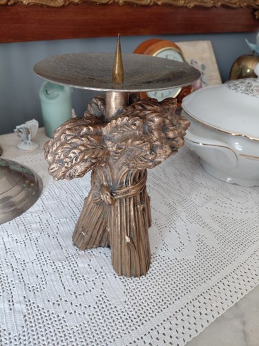 Kerzenhalter bronze mit - kerzenhalter,