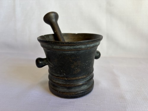 Antiker bronze mörser - antiker, mit