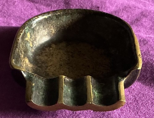 Bronze aschenbecher 65 - aschenbecher, x
