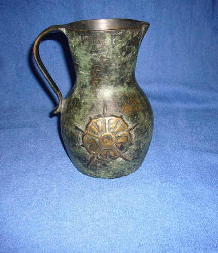 Bronze messing krug - bronze,