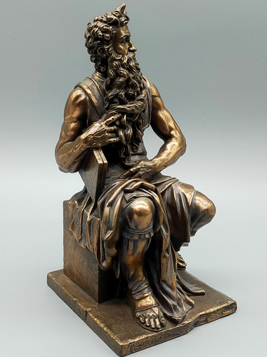 Veronese moses bronze skulptur - veronese,