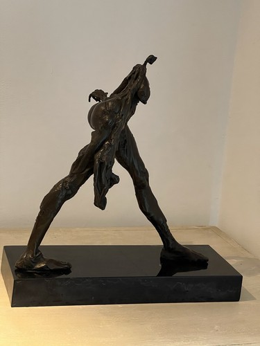 Bronze figur abstrakte modern - bronze,