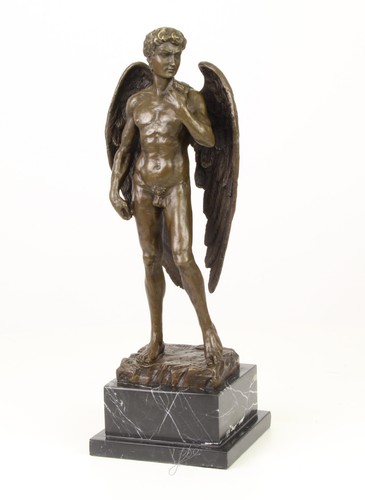 Bronzefigur skulptur - bronzefigur,