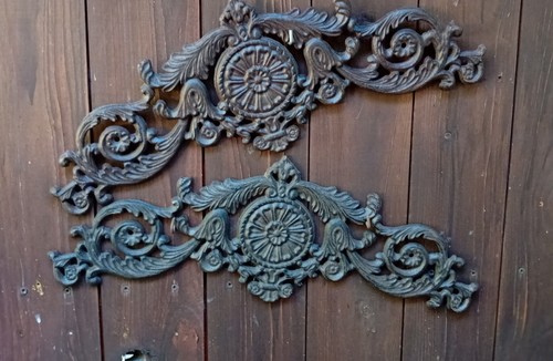 Gusseisen ornamente wanddeko - ornamente,
