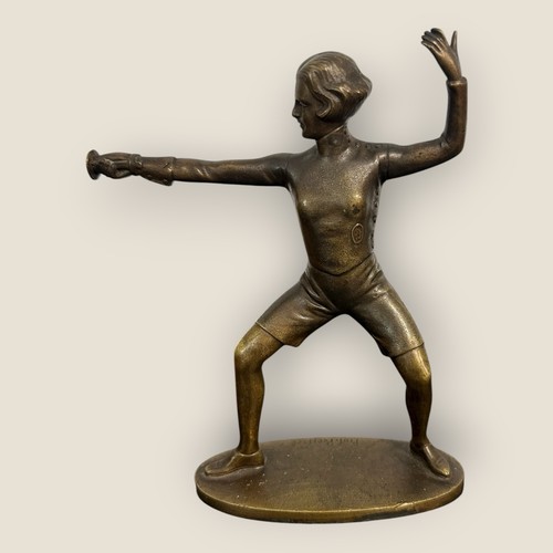 Bronze figur prof - bronze,