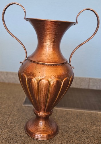 Kupfer vase amphore - kupfer,