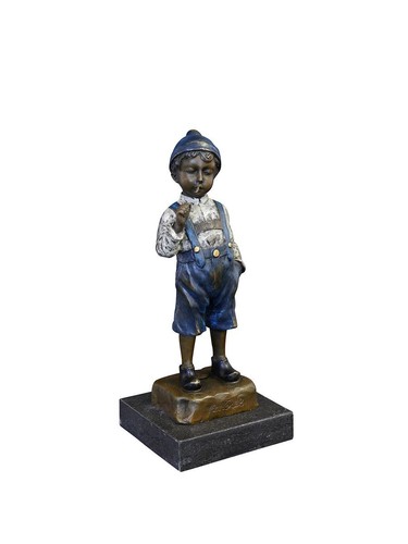 Bronze figur skulptur eines - bronze,