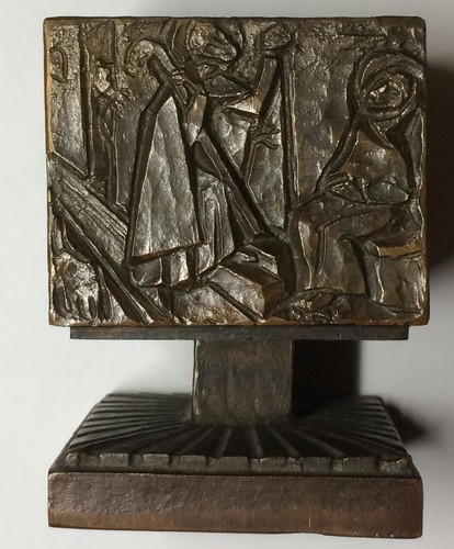 Kerzenständer aus bronze - aus,